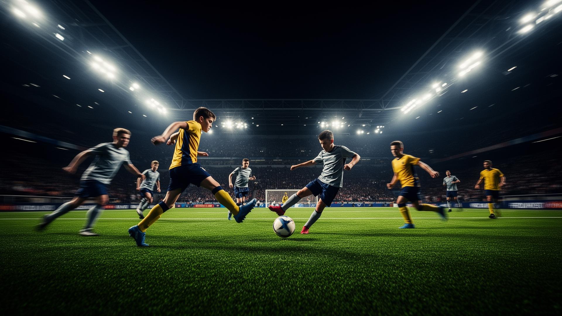Mini football match